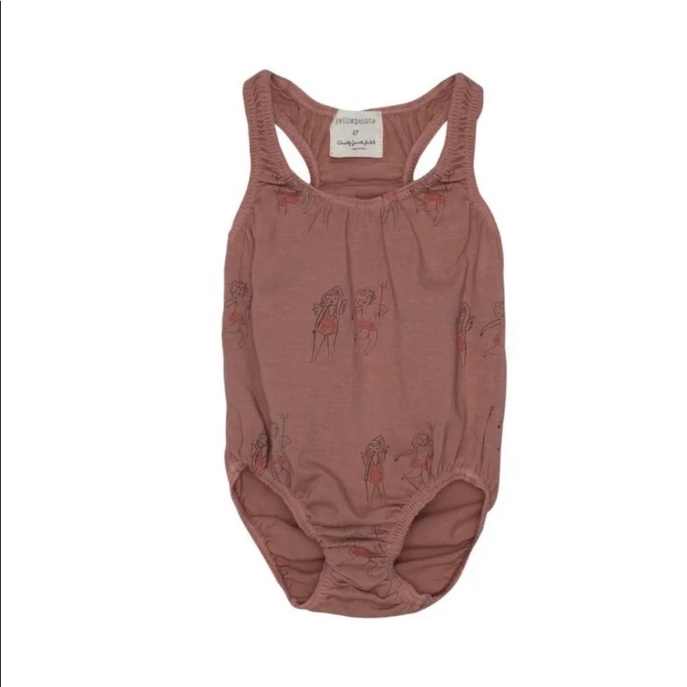 Yellow Pelota swimsuit